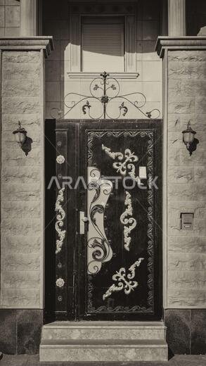 Saudi Door-Antique Sepia