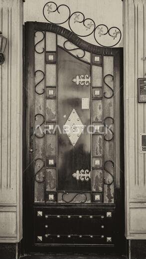Saudi Door-Antique Sepia