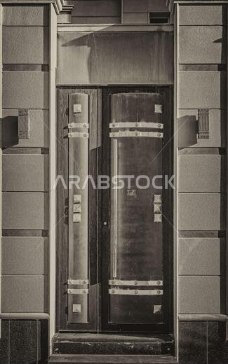 Saudi Door-Antique Sepia