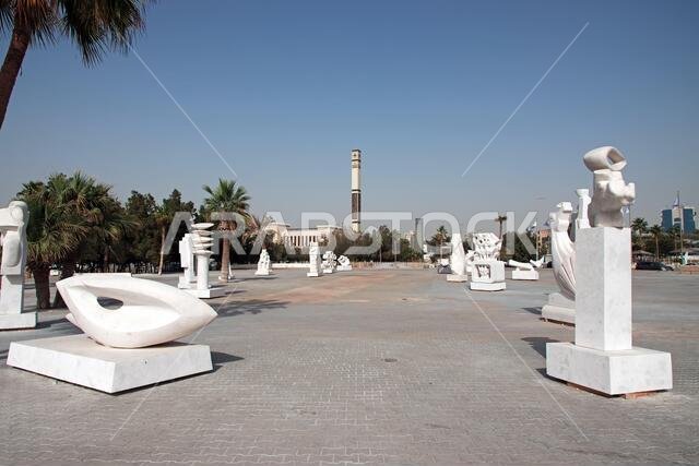 الحديقة الفنية في مدينة جدة، المملكة العربية السعودية