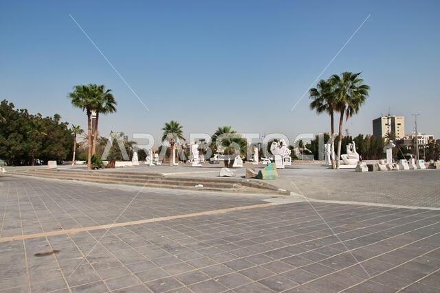 The art park in Jeddah city, Saudi Arabia
