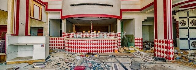 مشاهد من مطعم بتقنية HDR