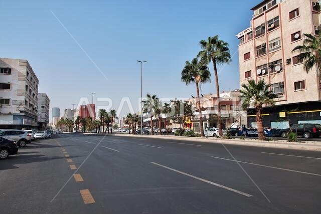 الشارع في مدينة جدة، المملكة العربية السعودية