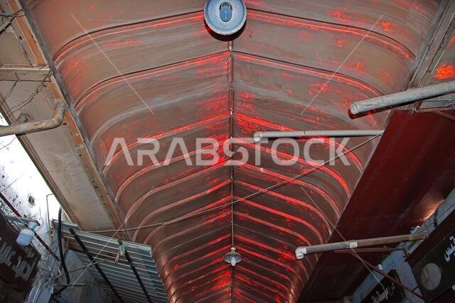 The local market in Al-balad district, Jeddah, Saudi Arabia