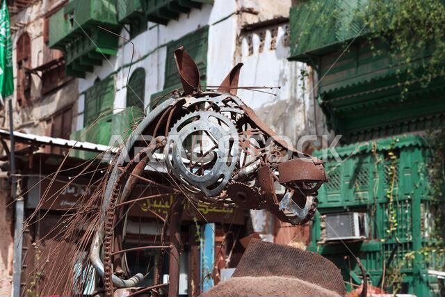 The art in Al-balad district, Jeddah, Saudi Arabia
