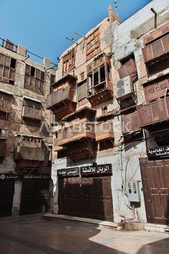 المنزل العتيق في حي البلد، جدة، المملكة العربية السعودية