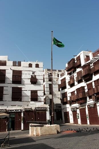 المنزل العتيق في حي البلد، جدة، المملكة العربية السعودية