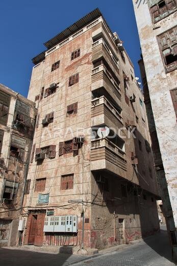 المنزل العتيق في حي البلد، جدة، المملكة العربية السعودية