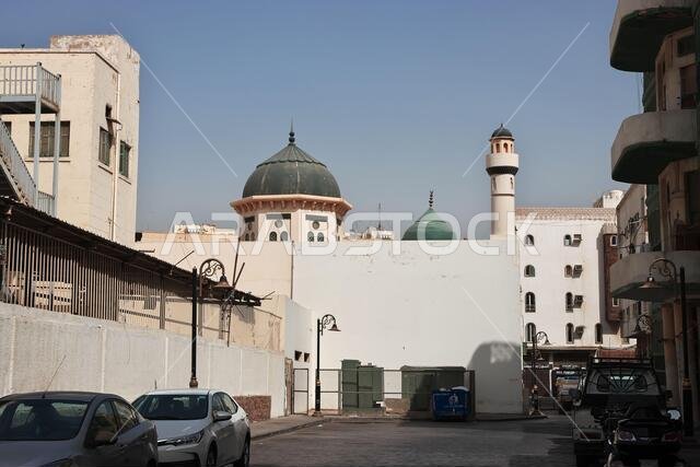 المسجد العتيق في حي البلد، جدة، المملكة العربية السعودية