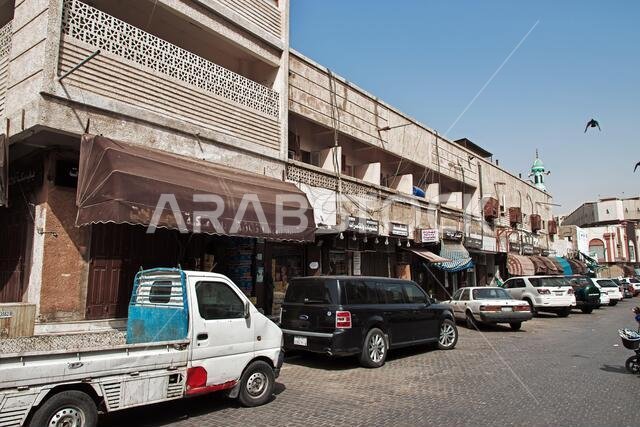 الشارع العتيق في حي البلد، جدة، المملكة العربية السعودية
