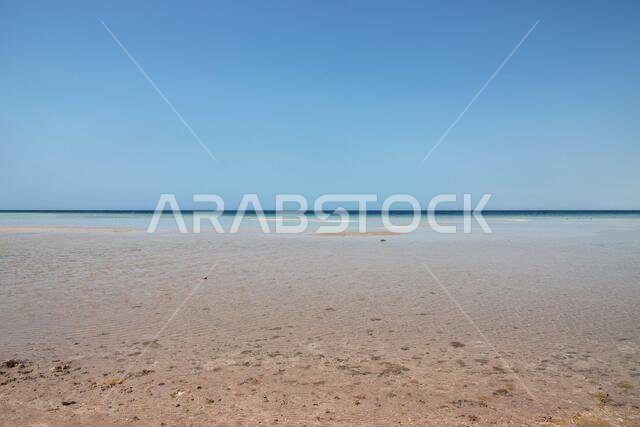 The view of Red sea, Saudi arabia