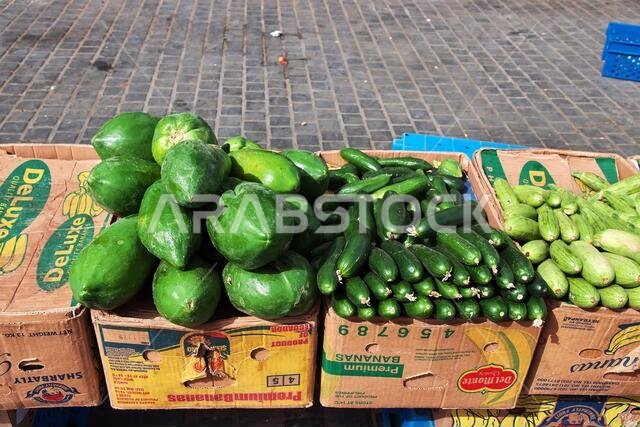 The local market in Al-balad district, Jeddah, Saudi Arabia