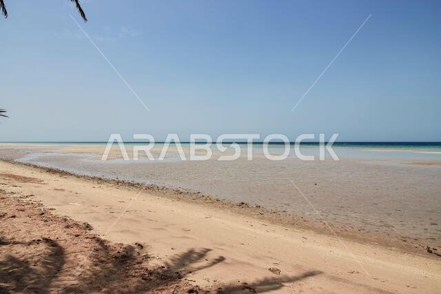 The view of Red sea, Saudi arabia