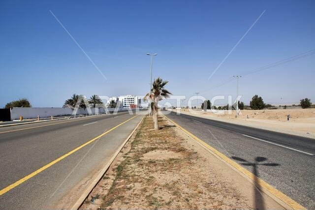 الطريق على ساحل البحر الأحمر، المملكة العربية السعودية