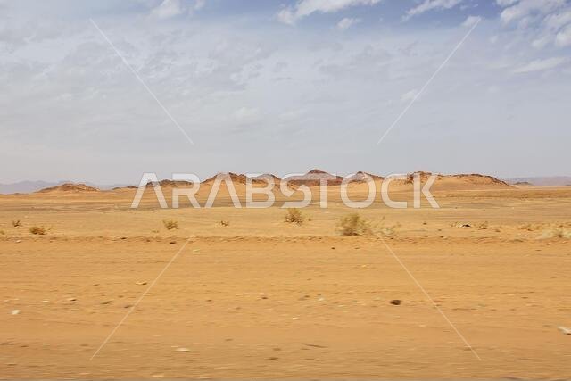 كثبان رملية في الصحراء، المملكة العربية السعودية