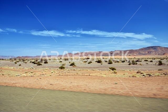 طبيعة الوادي العظيم في المملكة العربية السعودية