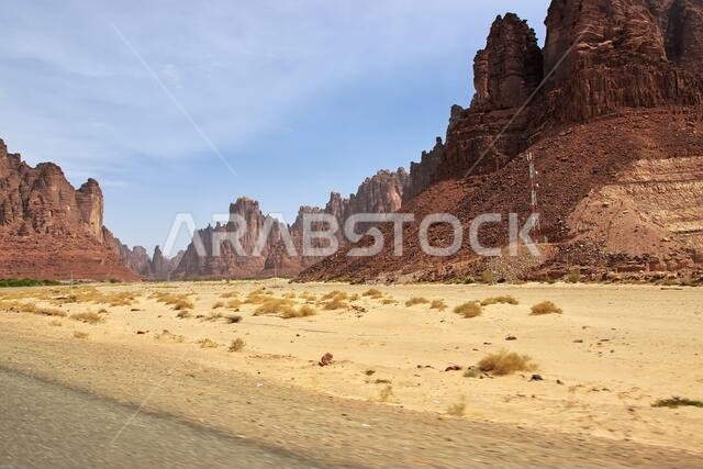 Wadi Disah, Al Shaq canyon, Saudi Arabia