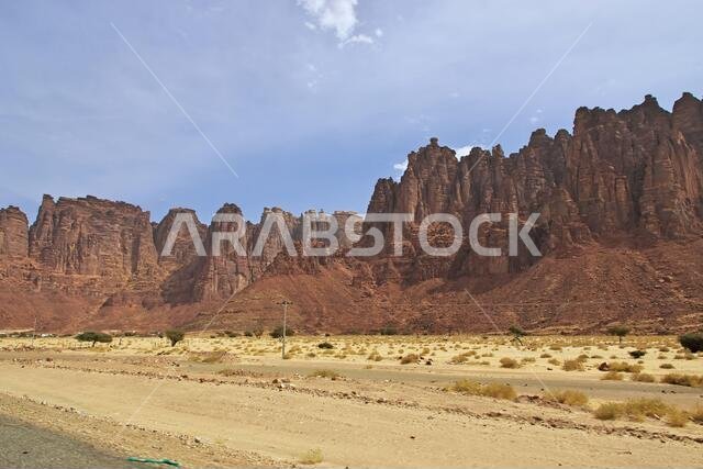 Wadi Disah, Al Shaq canyon, Saudi Arabia