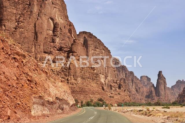 Wadi Disah, Al Shaq canyon, Saudi Arabia