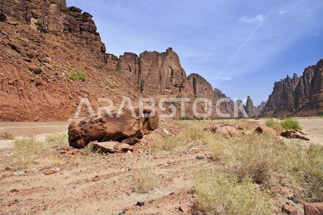 Wadi Disah, Al Shaq canyon, Saudi Arabia