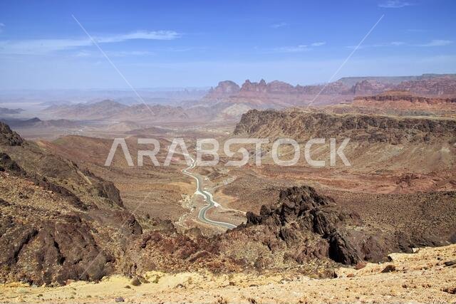 Al Shaq Great Canyon, Saudi Arabia