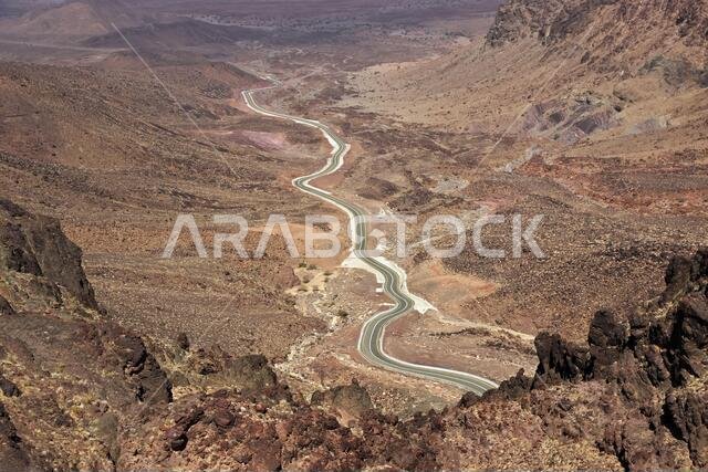 Al Shaq Great Canyon, Saudi Arabia