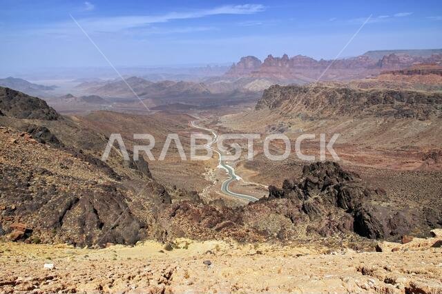Al Shaq Great Canyon, Saudi Arabia