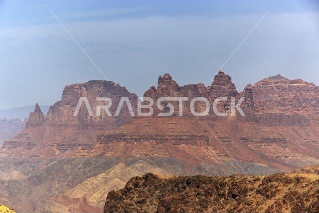 Al Shaq Great Canyon, Saudi Arabia