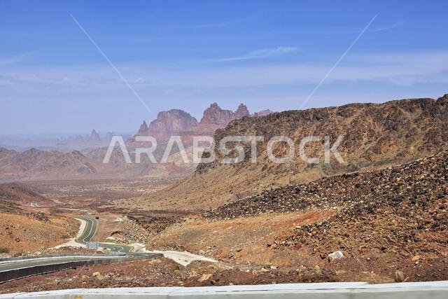 Al Shaq Great Canyon, Saudi Arabia