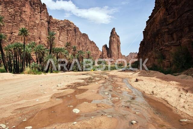 Wadi Disah, Al Shaq canyon, Saudi Arabia