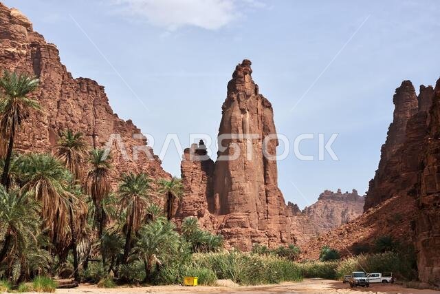 Wadi Disah, Al Shaq canyon, Saudi Arabia