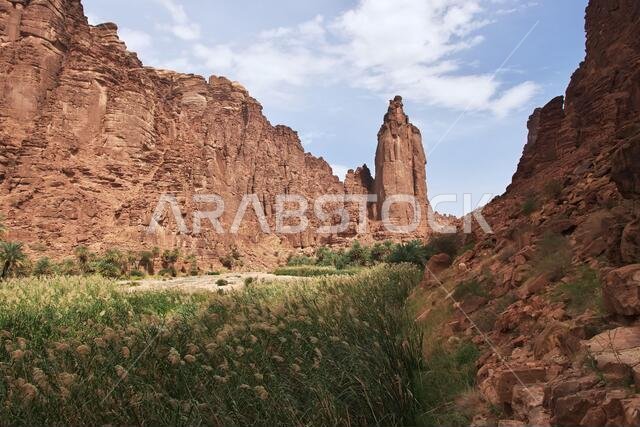 Wadi Disah, Al Shaq canyon, Saudi Arabia
