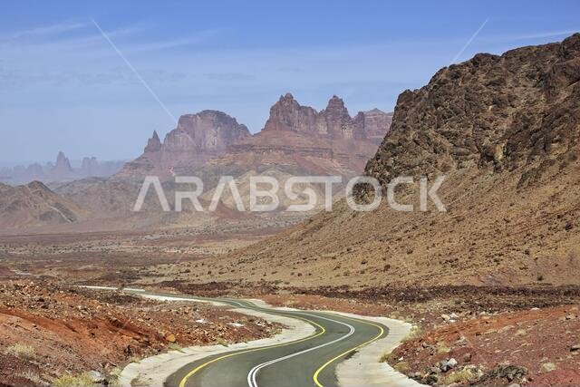 Al Shaq Great Canyon, Saudi Arabia