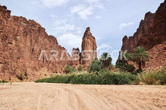 Wadi Disah, Al Shaq canyon, Saudi Arabia