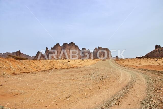 Wadi Disah, Al Shaq canyon, Saudi Arabia