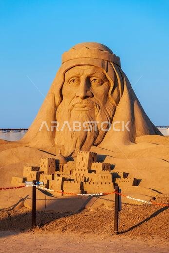 ANTALYA, TURKEY - SEPTEMBER 12, 2014: Sandland or Sand Sculpture Museum is an open air museum located at the Lara beach in Antalya city in Turkey