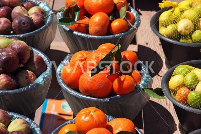 Fruits on the local market Asir region, Saudi Arabia Fruits on the local market Asir region, Saudi Arabia
