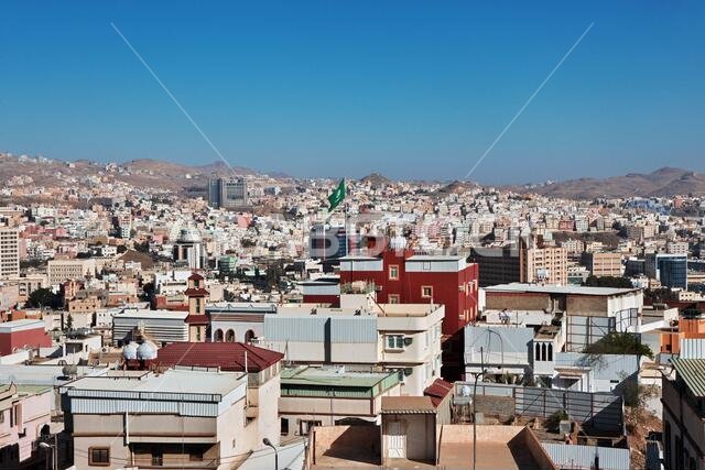 The panoramic view of Abha city, Saudi Arabia The panoramic view of Abha city, Saudi Arabia