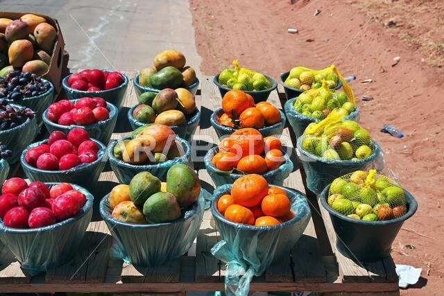 Fruits on the local market Asir region, Saudi Arabia Fruits on the local market Asir region, Saudi Arabia