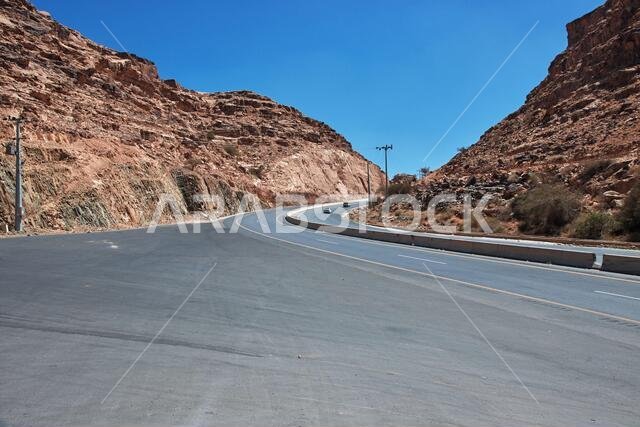 The Highway of mountains, Asir region, Saudi Arabia