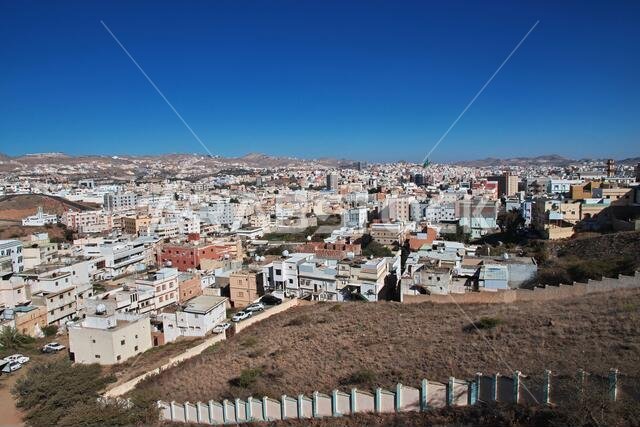 The panoramic view of Abha city, Saudi Arabia