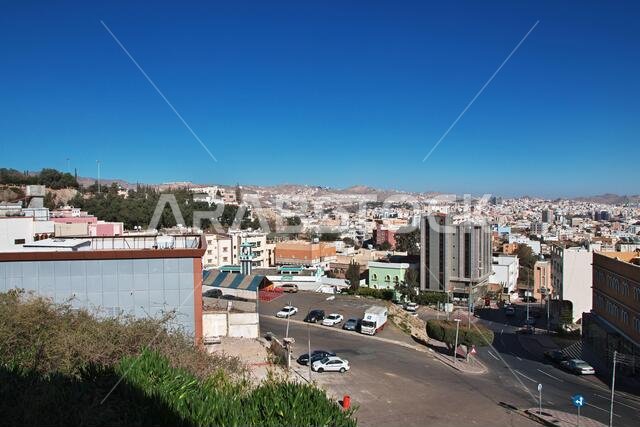 The panoramic view of Abha city, Saudi Arabia
