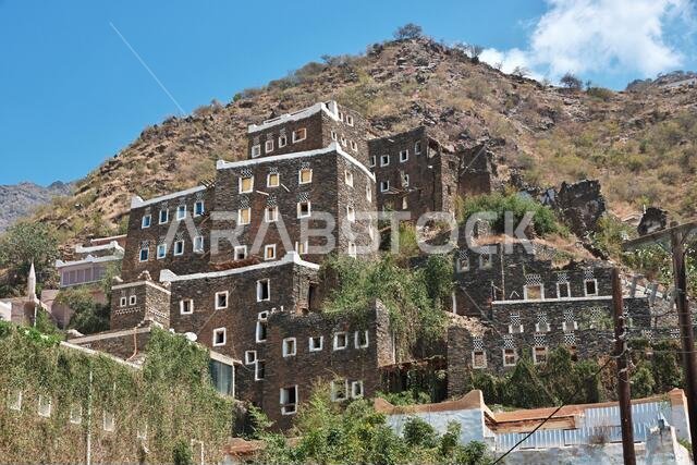 The historic village Rijal Almaa, Saudi Arabia