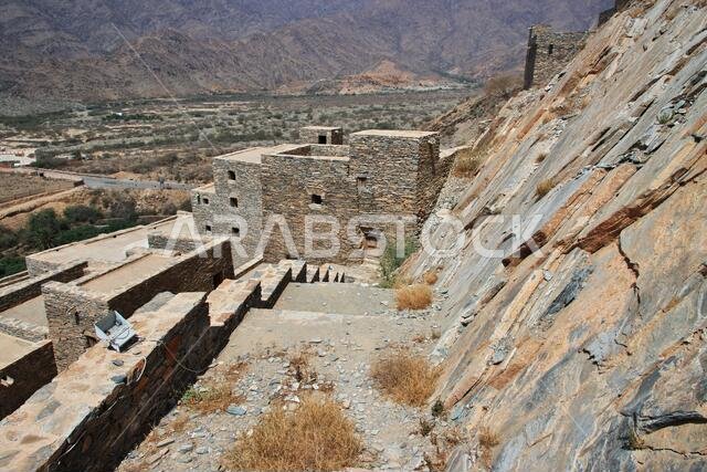 The historic village Al Ain, Saudi Arabia The historic village Al Ain, Saudi Arabia