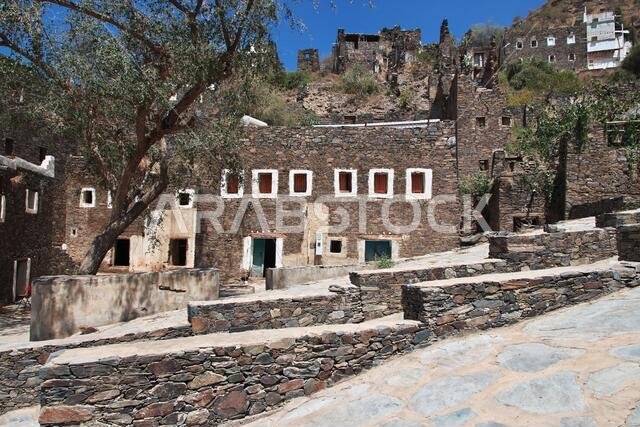 The historic village Rijal Almaa, Saudi Arabia