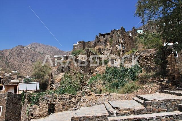 The historic village Rijal Almaa, Saudi Arabia