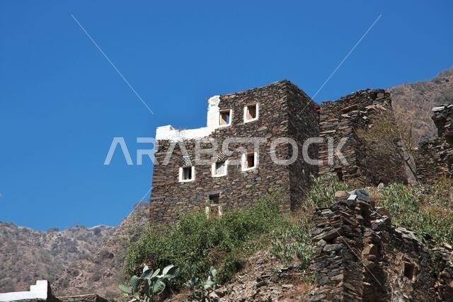 The historic village Rijal Almaa, Saudi Arabia