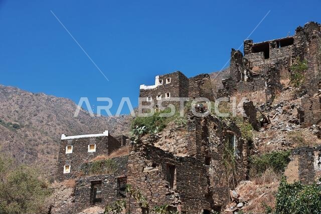 The historic village Rijal Almaa, Saudi Arabia