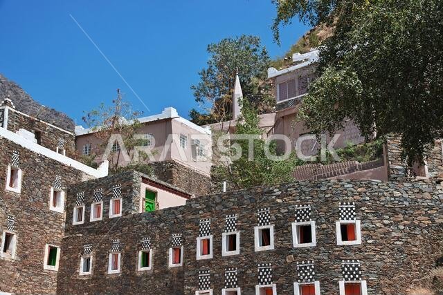 The historic village Rijal Almaa, Saudi Arabia