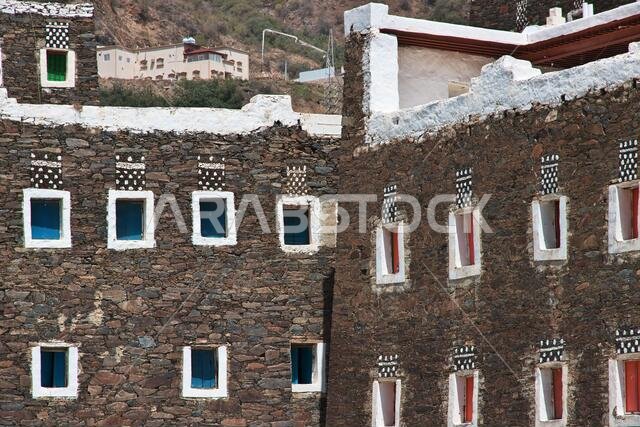 The historic village Rijal Almaa, Saudi Arabia